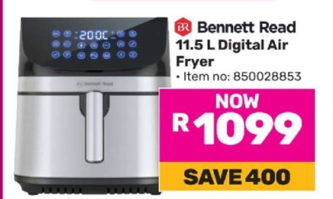 Bennett Read 11.5 L Digital Air Fryer
