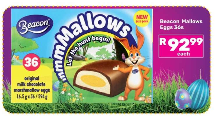 Beacon Mallows Eggs 36s