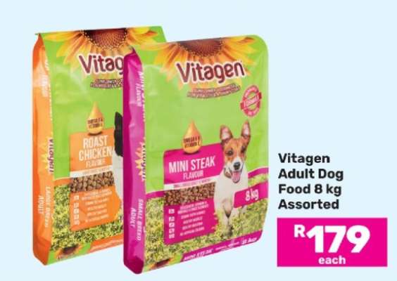 Vitagen Adult Dog Food 8 kg Assorted