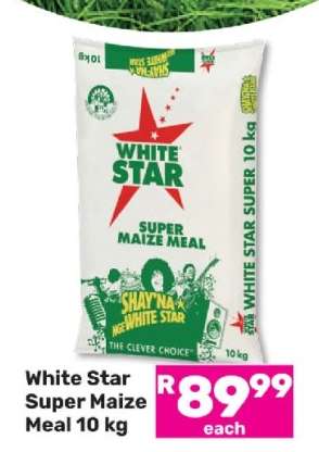 White Star Super Maize Meal 10 kg