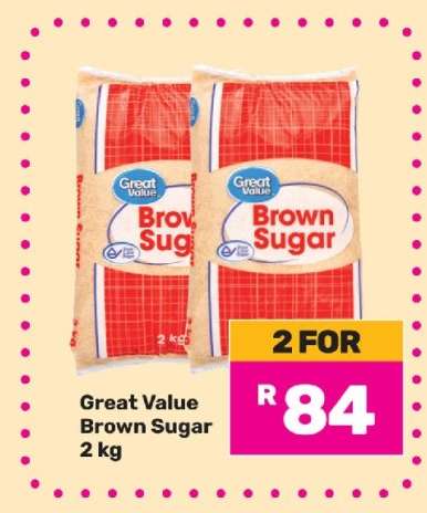 Great Value Brown Sugar 2 kg