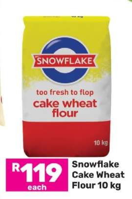 Snowflake Cake Wheat Flour 10 kg
