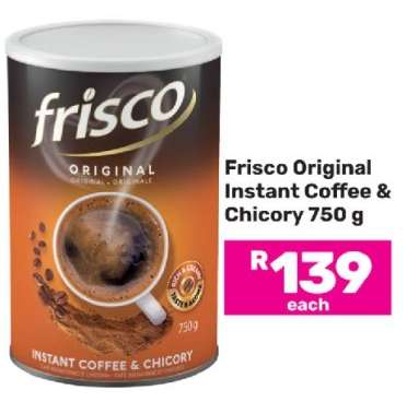 Frisco Original Instant Coffee & Chicory 750 g