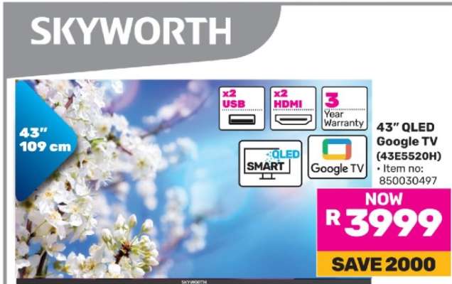 43" QLED Google TV (43E5520H)