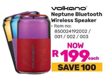 Volkano Neptune Bluetooth Wireless Speaker