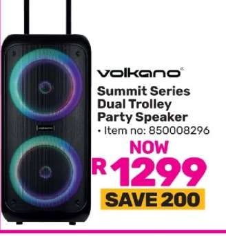 Volkano Summit Series Dual Trolley Party Speaker