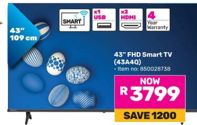 43" FHD Smart TV (43A4Q)