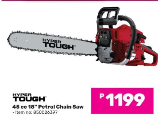 Hyper Tough 45 cc 18” Petrol Chain Saw