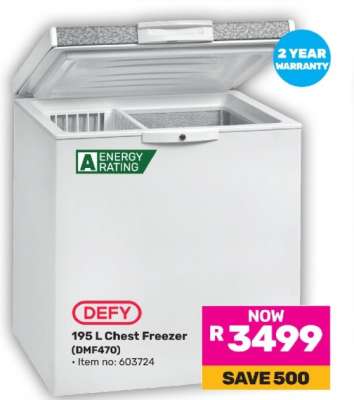 DEFY 195 L Chest Freezer (DMF470)
