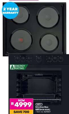 Defy Slimline Box Set DCB 822E