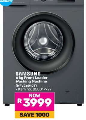Samsung 6 kg Front Loader Washing Machine
