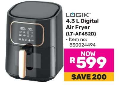 LÖGIK 4.3 L Digital Air Fryer