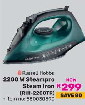 Russell Hobbs 2200 W Steampro Steam Iron (RHI-2200TR)