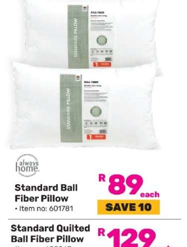 Standard Ball Fiber Pillow