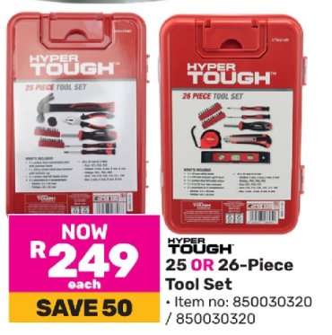 HYPER TOUGH 25 OR 26-Piece Tool Set
