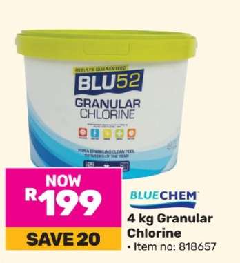 4 kg Granular Chlorine