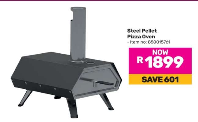 Steel Pellet Pizza Oven