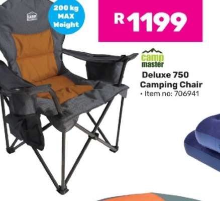 Camp Master Deluxe 750 Camping Chair