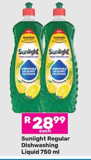 Sunlight Regular Dishwashing Liquid 750 ml