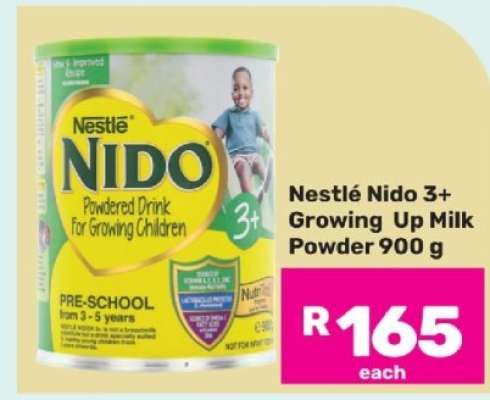 Nestlé Nido 3+ Growing Up Milk Powder 900 g