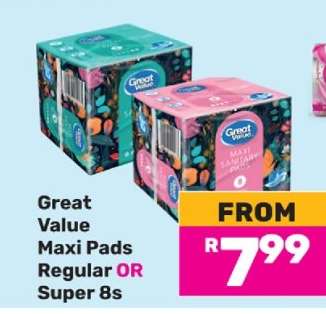 Great Value Maxi Pads