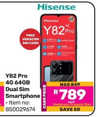 Y82 Pro 4G 64GB Dual Sim Smartphone