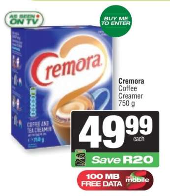 Cremora Coffee Creamer