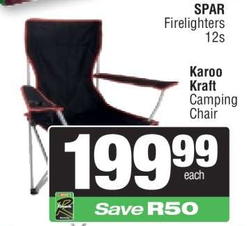 Karoo Kraft Camping Chair
