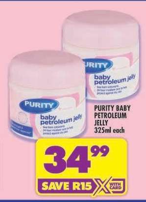 PURITY BABY PETROLEUM JELLY