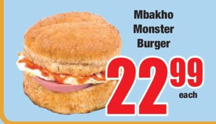 Mbakho Monster Burger