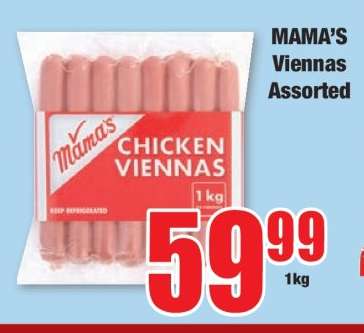 MAMA'S Viennas Assorted