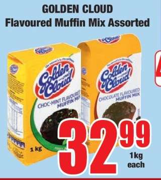 GOLDEN CLOUD Flavoured Muffin Mix Assorted