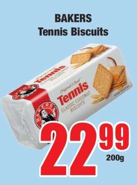 Bakers Tennis Biscuits