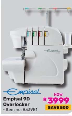 Empisal 9D Overlocker