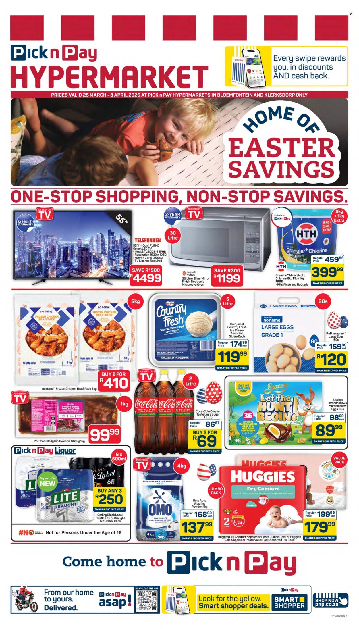 Pick n Pay Hypermarket specials - 25/03/2026 - 08/04/2026. Page 1