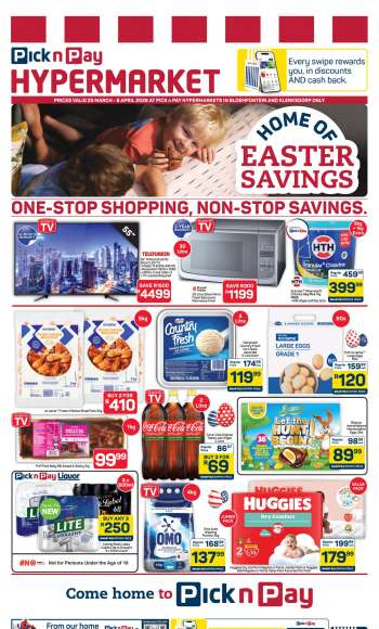 Pick n Pay Hypermarket catalogue  - 25/03/2026 - 08/04/2026.