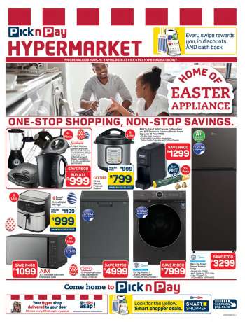 Pick n Pay Hypermarket catalogue  - 25/03/2026 - 08/04/2026.