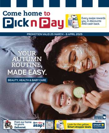 Pick n Pay catalogue  - 25/03/2026 - 06/04/2026.