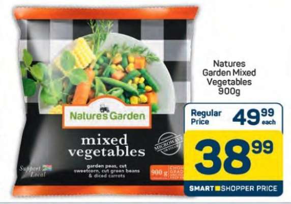 Natures Garden Mixed Vegetables 900g