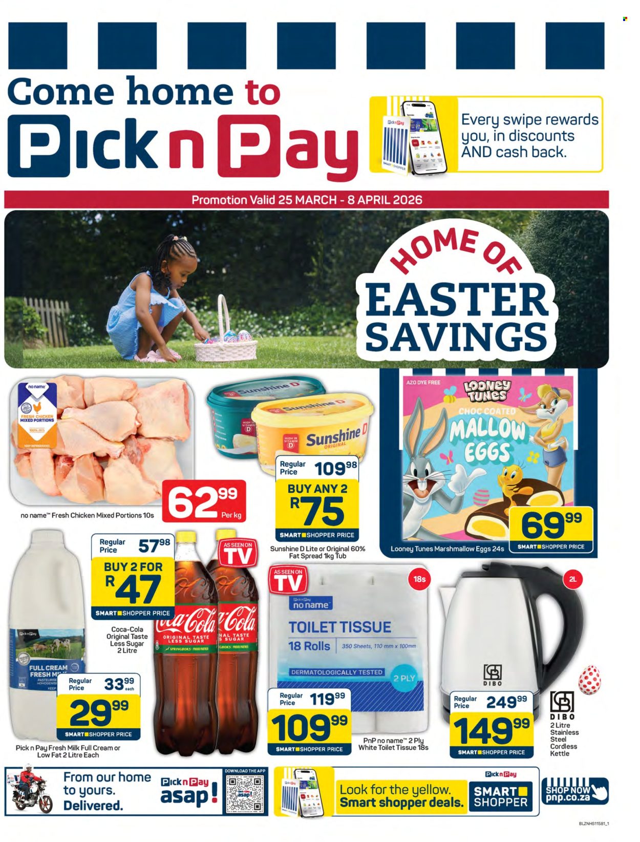 Pick n Pay Supermarket specials - 25/03/2026 - 08/04/2026. Page 1