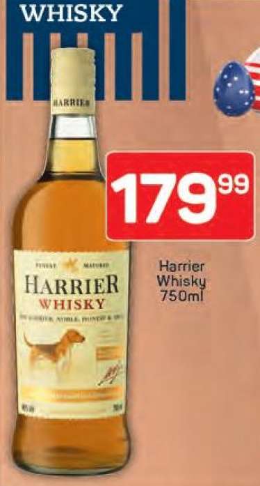 Harrier Whisky 750ml