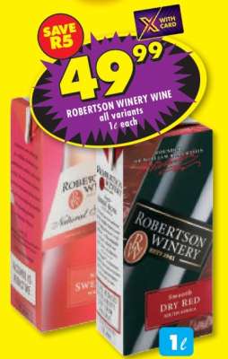 Robertson Winery Wine