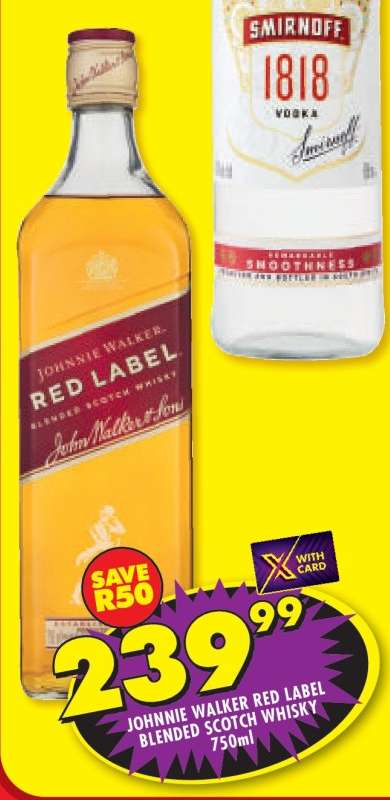 Johnnie Walker Red Label Blended Scotch Whisky