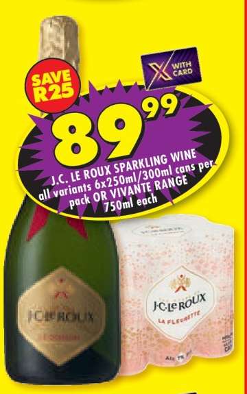 J.C. Le Roux Sparkling Wine