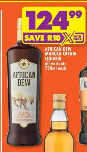 AFRICAN DEW MARULA CREAM LIQUEUR