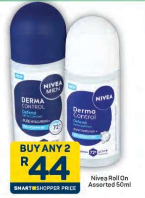Nivea Roll-on Assorted 50ml