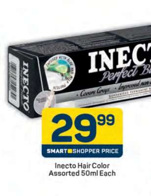 Inecto Hair Color Assorted 50ml Each