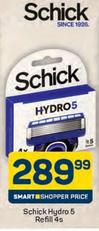 Schick Hydro 5 Refill 4s