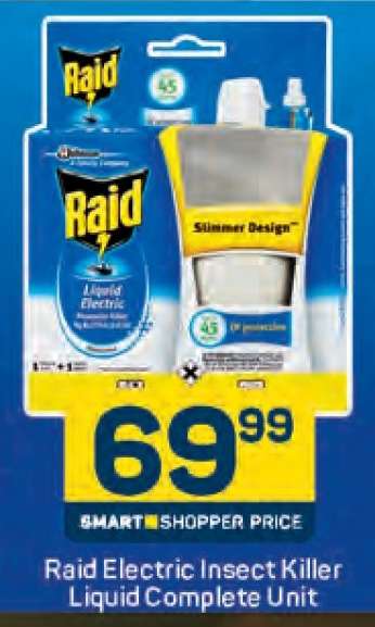 Raid Electric Insect Killer Liquid Complete Unit