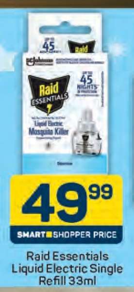 Raid Essentials Liquid Electric Single Refill 33ml